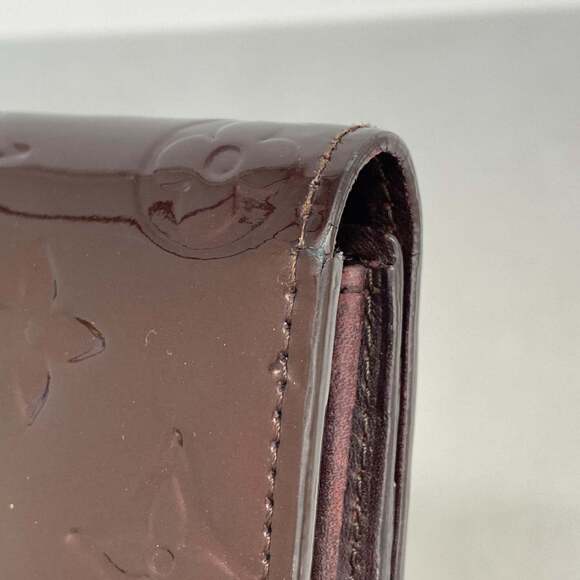 Louis Vuitton Vernis Portefeuille Sarah Long Wallet M93524 Alamante Women's - Picture 6 of 12